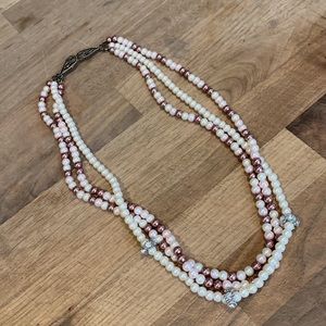 Handmade Faux Pearl Necklace